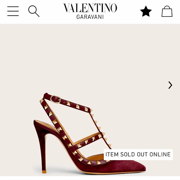 Valentino Garavani Rockstud Suade pumps 100mm - Picture 1 of 8